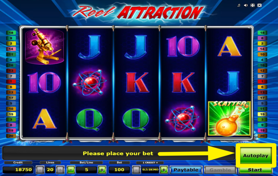 Reel Attraction UTILIZE AUTOPLAY.