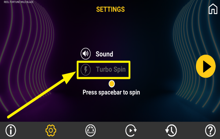 Reel Fortune Wild Blaze УСКОРЬТЕ ДЕЙСТВИЕ КАТУШКИ.