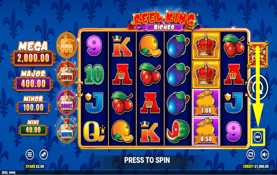 Reel King Riches ИЗМЕНИТЕ ТЕМП.