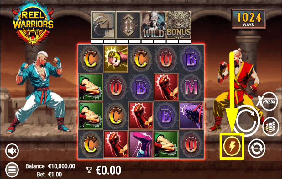 Reel Warriors УСКОРЬТЕ ИГРУ.