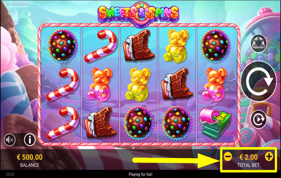 REEVO Sweet and Spins ДЕЛАЙТЕ СВОЮ СТАВКУ.