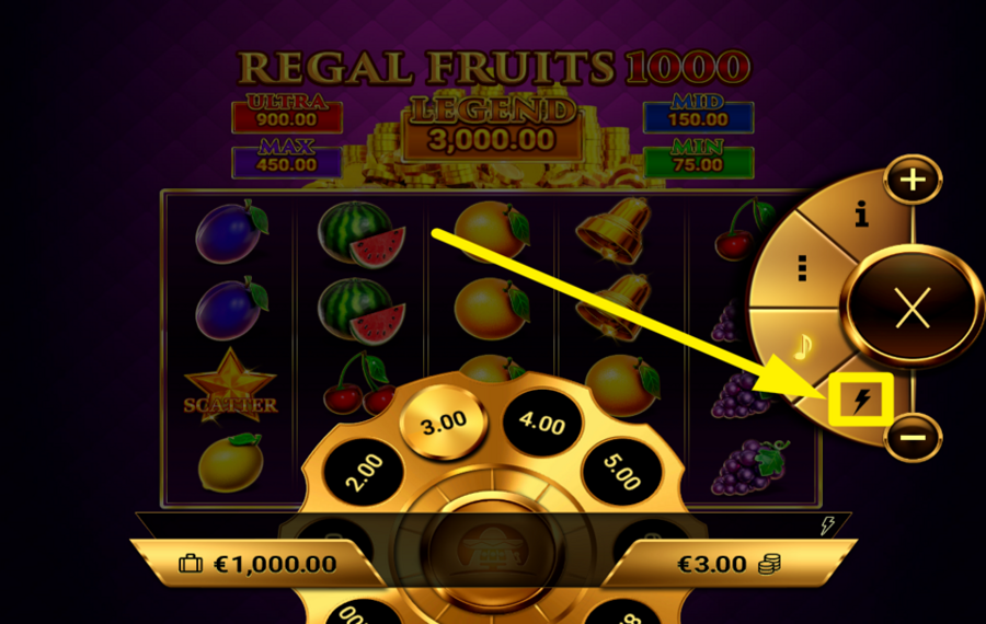 Regal Fruits 1000 ELEVATE THE TEMPO.