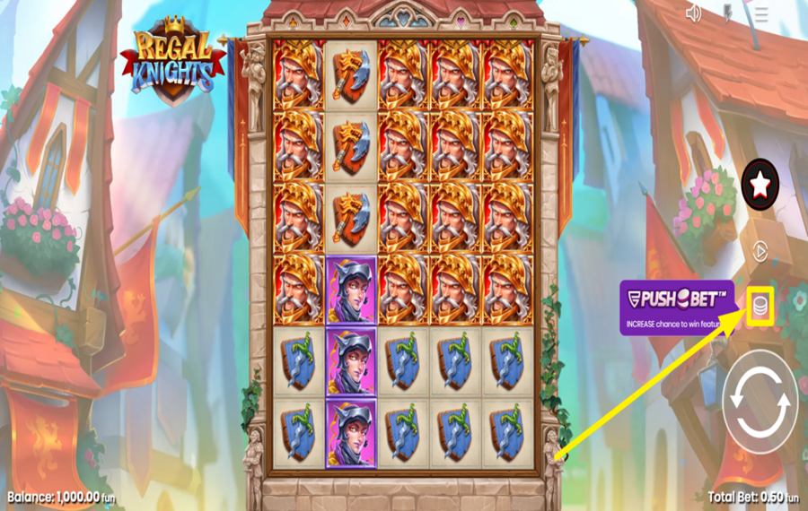 Regal Knights ASSIGN A BET VALUE.