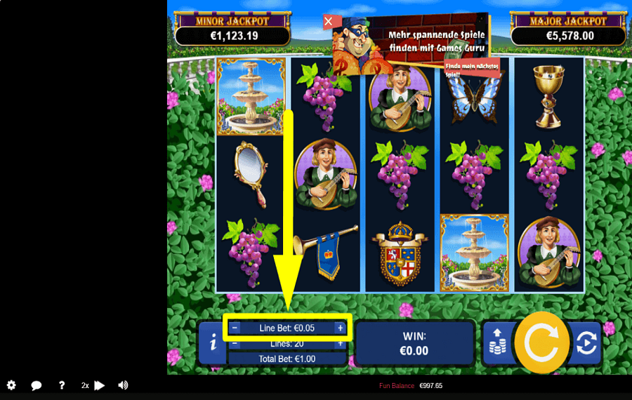 Regal Riches WÄHLEN SIE IHRE WETTE.