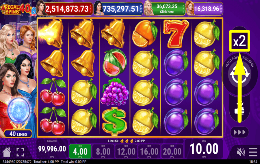 Regal Spins 40 6 RISKIEREN SIE IHRE BELOHNUNGEN.