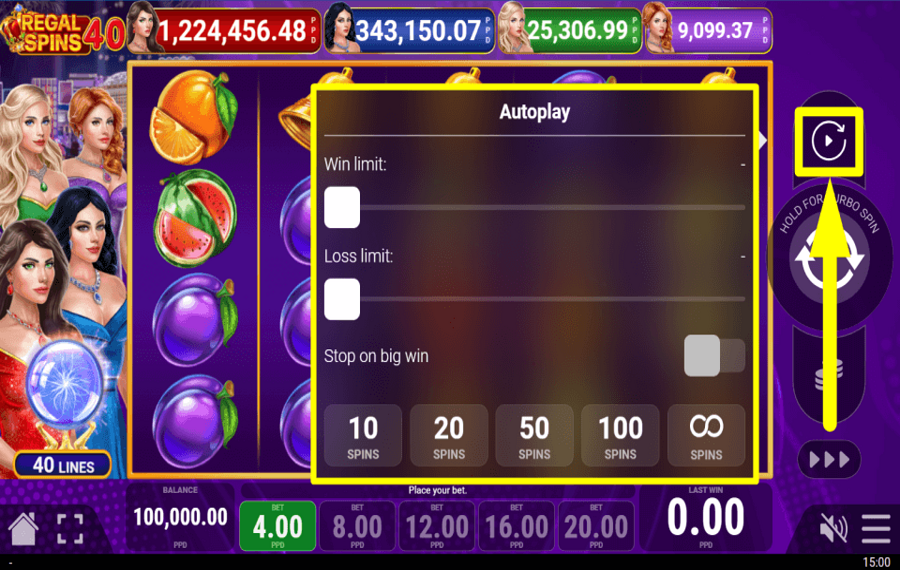 Regal Spins 40 ENVISAGER LA LECTURE AUTOMATIQUE.