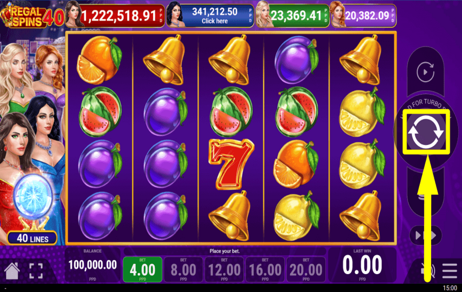 Regal Spins 40 FAITES UN TOUR.