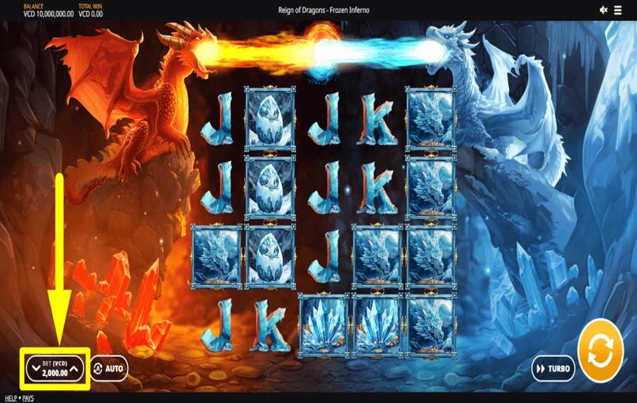 Reign of Dragons Frozen Inferno BESTIMMEN SIE IHREN EINSATZ.