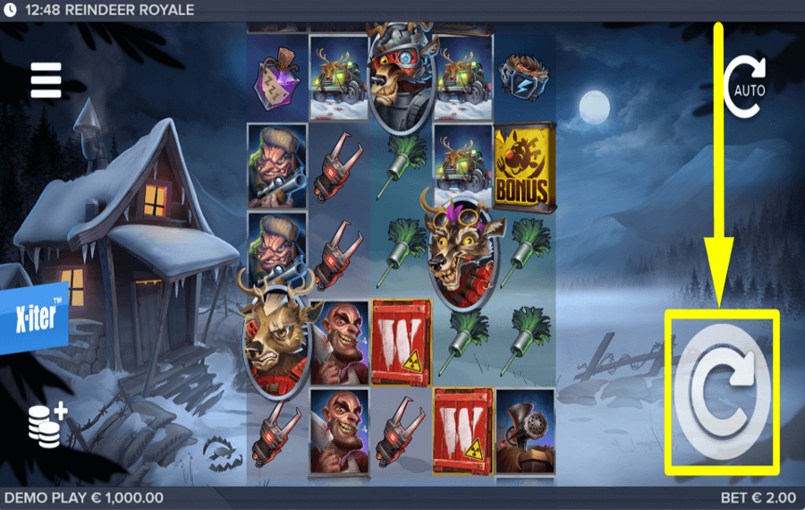 Reindeer Royale VERSUCHEN SIE IHR GLÜCK.