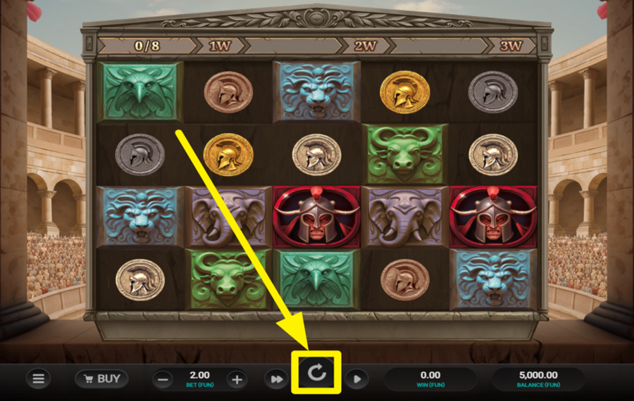 Relax Gaming Arena of Fortune КРУТИТЕ ВРАЩЕНИЯ БАРАБАНОВ.