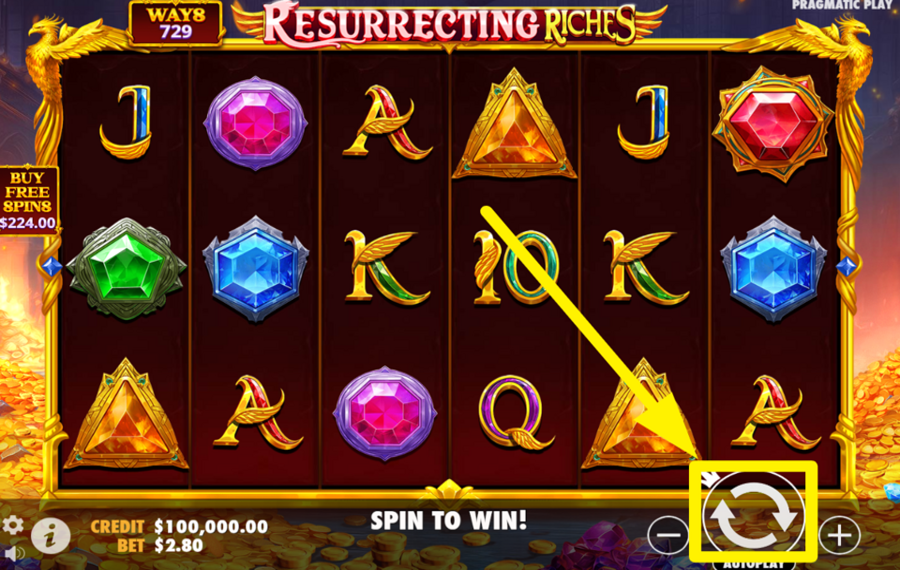 Resurrecting Riches SPIN FOR SUCCESS!