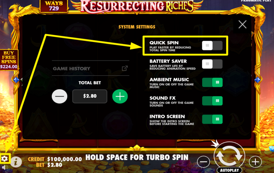 Resurrecting Riches AMP UP THE GAME.