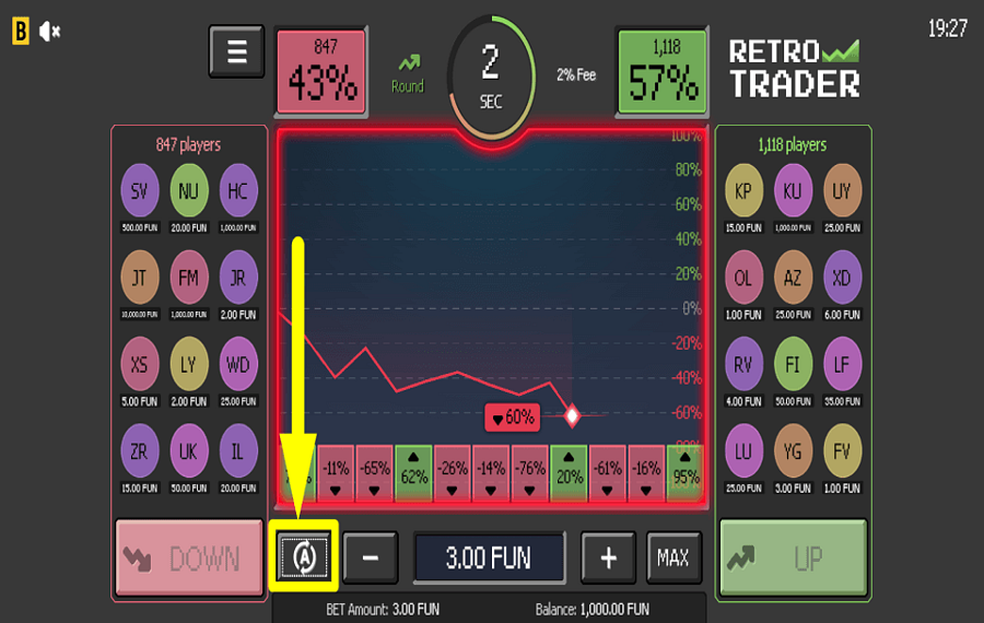 Retro Trader PROCEDER AUTOMÁTICAMENTE.