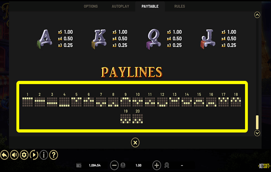 Return to Paris Elige las líneas de pago.