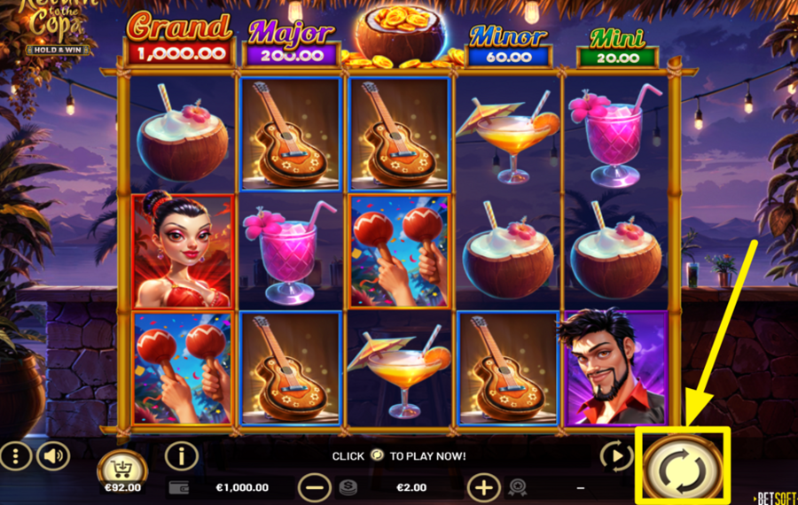 Return to the Copa Hold and Win JOIN THE SPINNING!