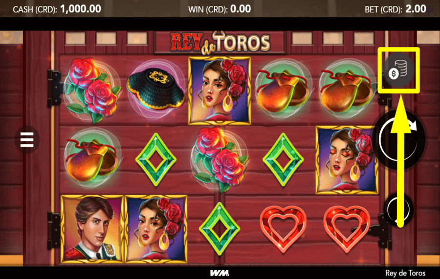 Rey de Toros DETERMINE YOUR WAGER.