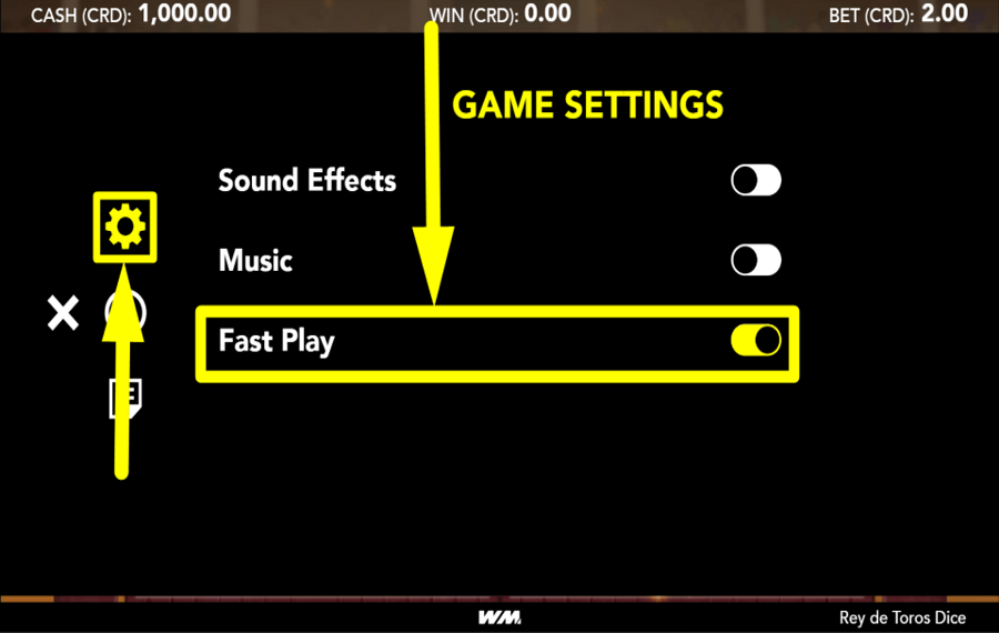 Rey de Toros Dice STEP UP YOUR GAME.