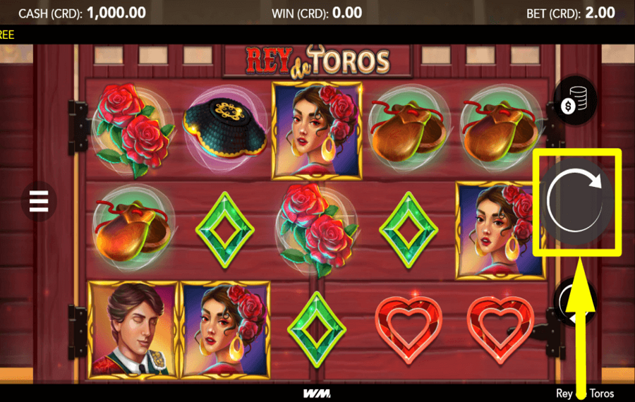 Rey de Toros SPIN TO WIN.