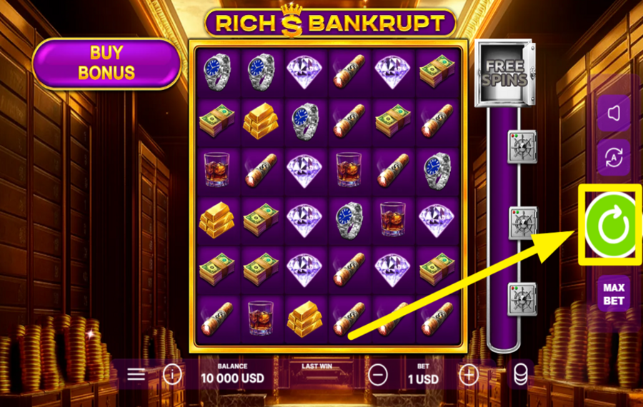 Rich Bankrupt ПРИСОЕДИНЯЙТЕСЬ К СПИННИНГУ.