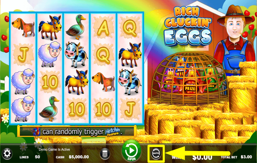Rich Cluckin Eggs TURN ON AUTOPLAY.