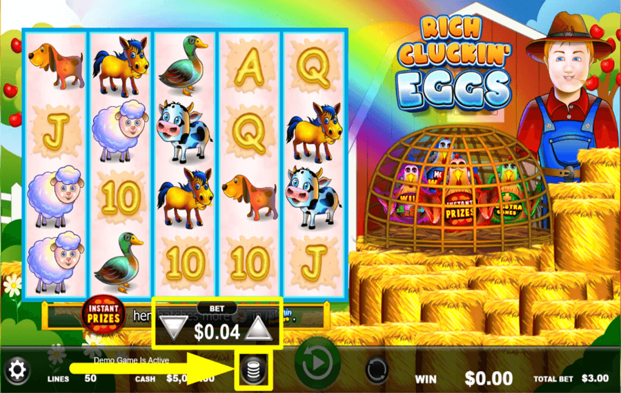 Rich Cluckin Eggs DECIDE YOUR STAKE.