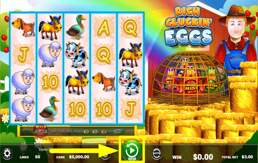 Rich Cluckin Eggs GO FOR A SPIN.