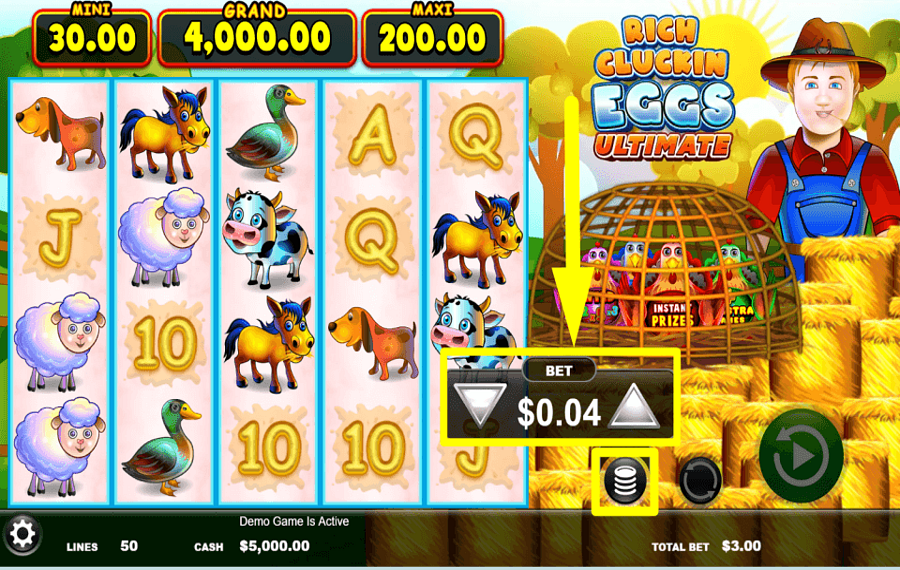 Rich Cluckin Eggs Ultimate СДЕЛАЙТЕ СТАВКУ.