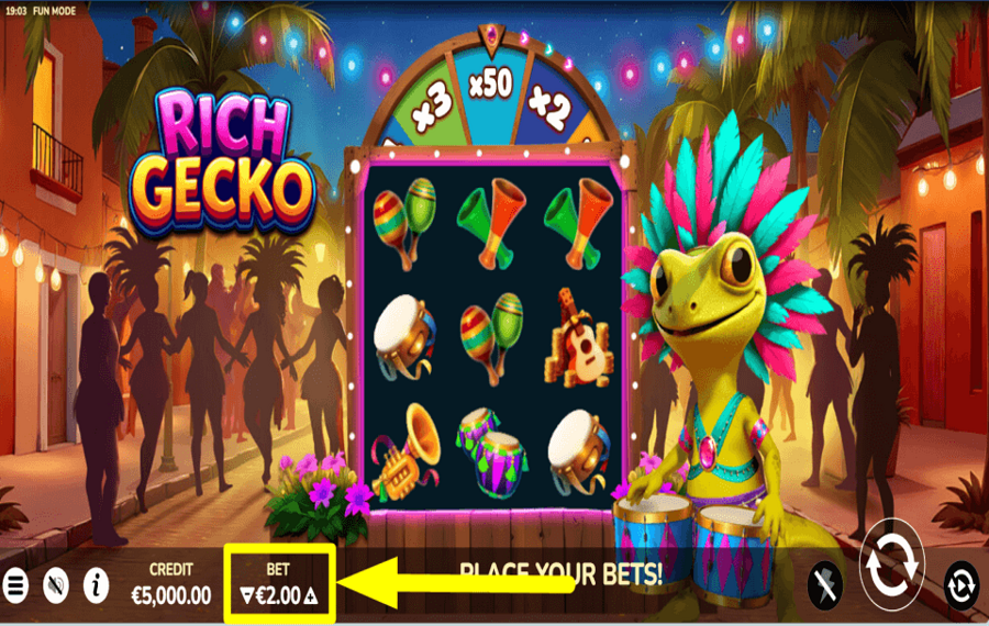 Rich Gecko DÉTERMINEZ LES ENJEUX.