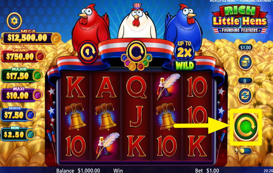 Rich Little Hens Founding Feathers JOUER LE JEU.