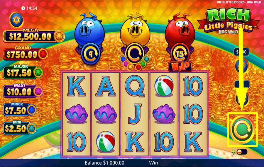 Rich Little Piggies Hog Wild JUGAR EL JUEGO.