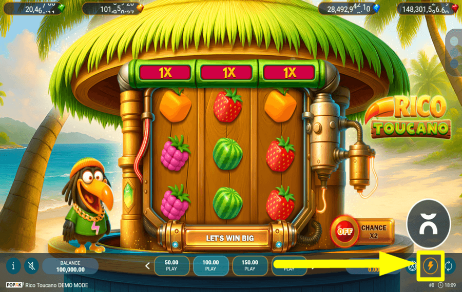 Rico Toucano CONTROLA EL RITMO.