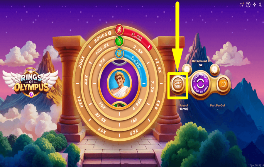 Rings of Olympus CLAIM THE PRIZE.