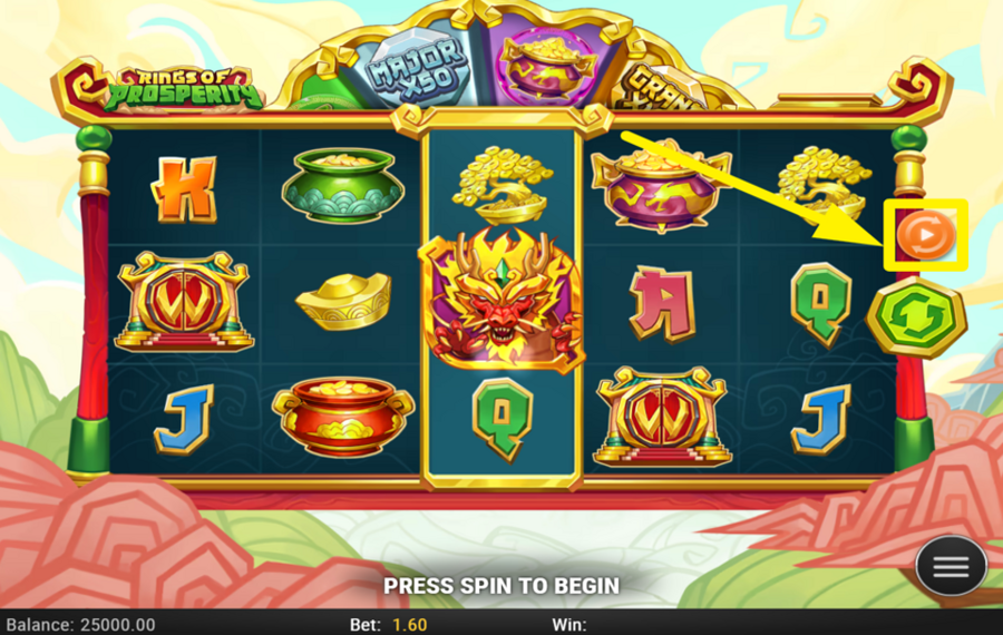 Rings of Prosperity AUTOMATISCHE SPRINGS STARTEN.