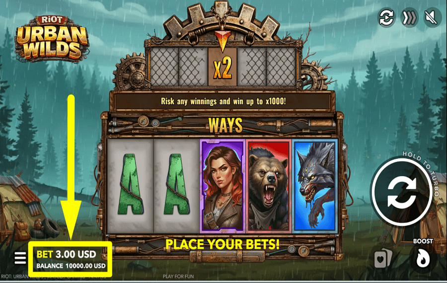 Riot Urban Wilds ОПРЕДЕЛИТЕ СТАВКУ.