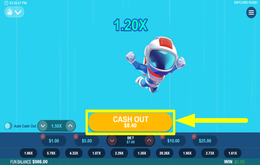 Ripcord Rush ПОЛУЧАЙТЕ НАГРАДЫ.