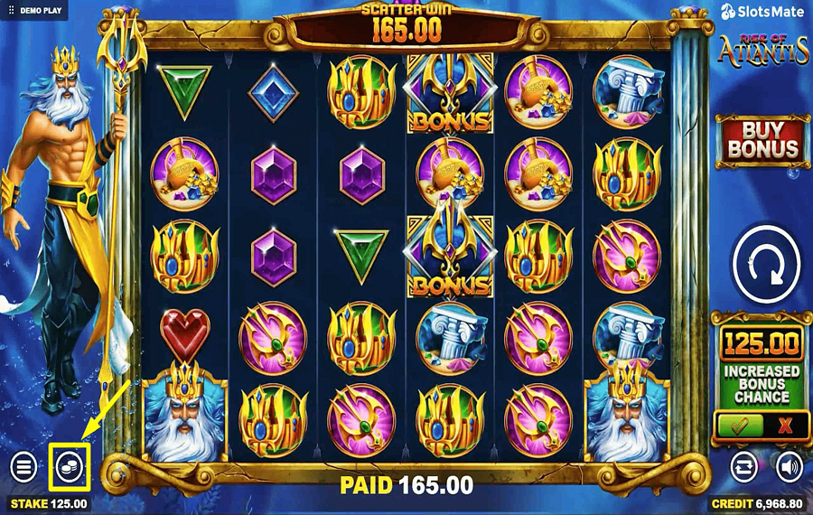 Rise Of Atlantis Slot by Blueprint Gaming | Play for Free