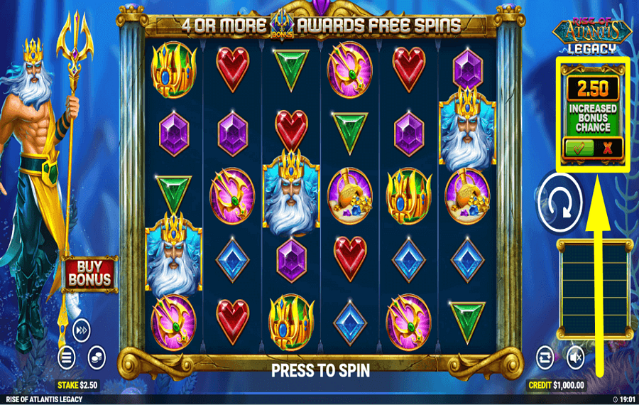 Rise of Atlantis Legacy PLEDGE MORE COINS.