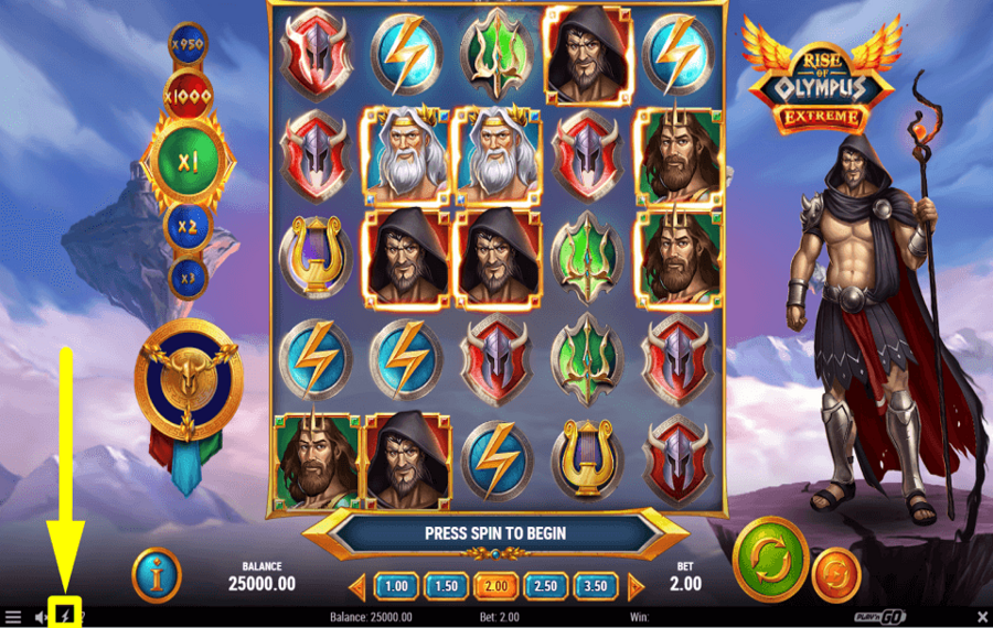 Rise of Olympus Extreme ALLUMEZ LE TURBO.