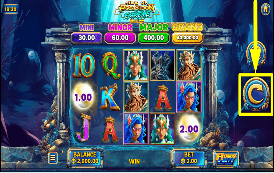 Rise of Poseidon Extreme НАЧНИТЕ ИГРАТЬ В АЗАРТНЫЕ ИГРЫ.