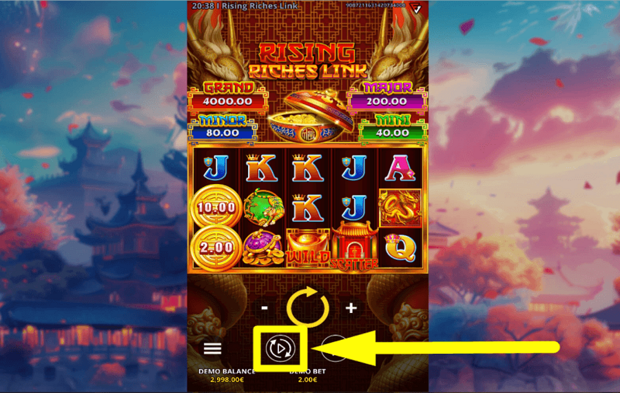 Rising Riches Link START AUTOPLAY