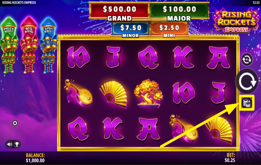 Rising Rockets Empress FAITES VOTRE JEU.