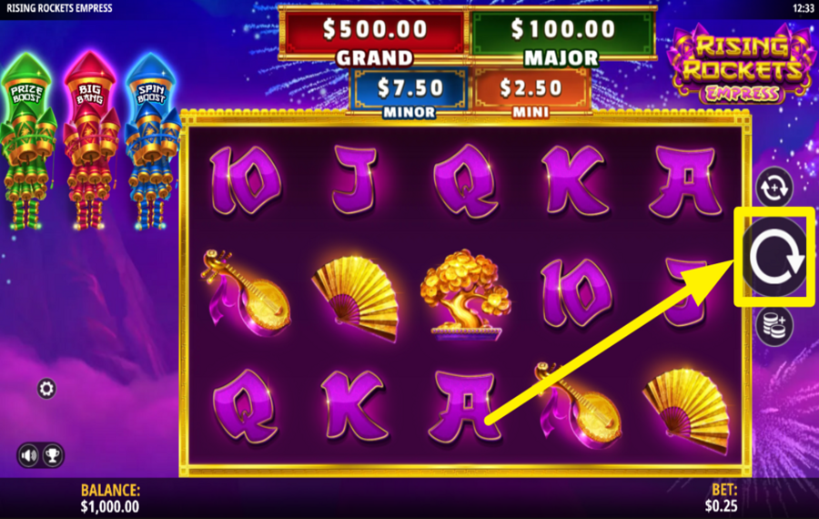 Rising Rockets Empress JOUER LE JEU.