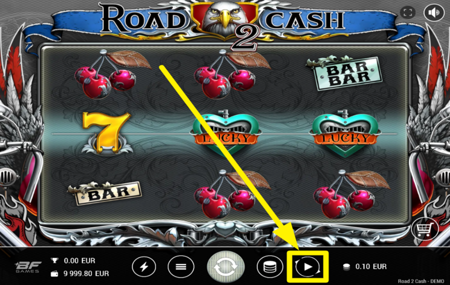 Road 2 Cash USE AUTOMATED SPINS.