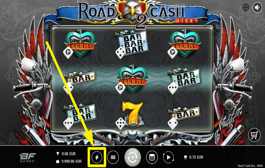 Road 2 Cash Dice ДАЙТЕ ВОЛЮ ТУРБО-ЗАРЯДУ!