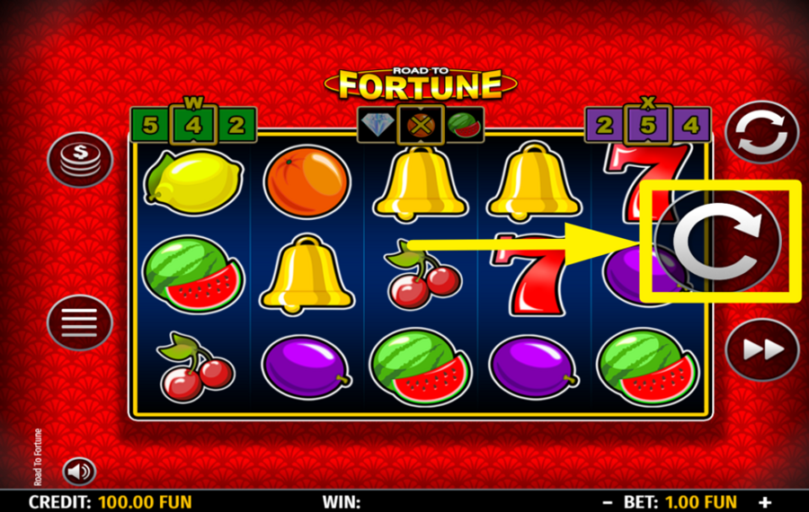 Road to Fortune SPIN THE REELS.