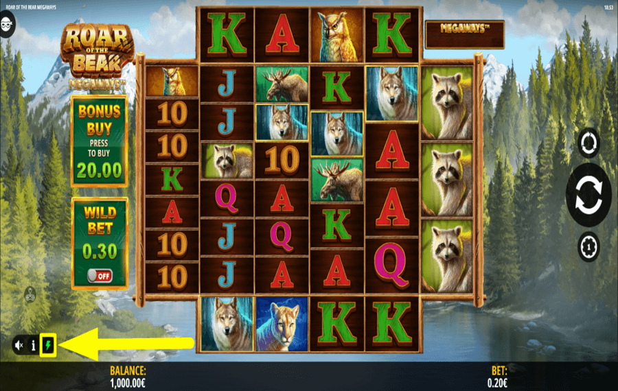 Roar of the Bear Megaways SCHNELL DREHEN.