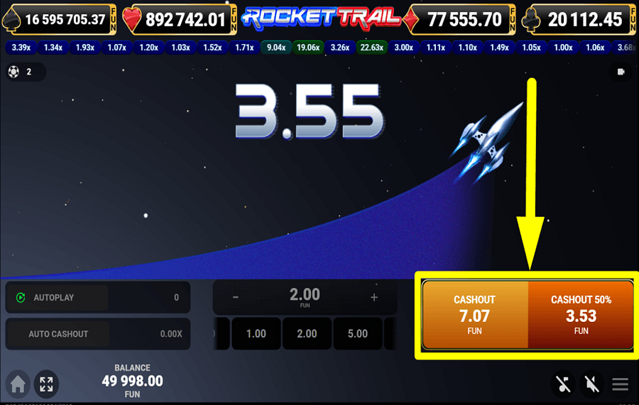 Rocket Trail RÉCLAMEZ VOTRE RÉCOMPENSE.