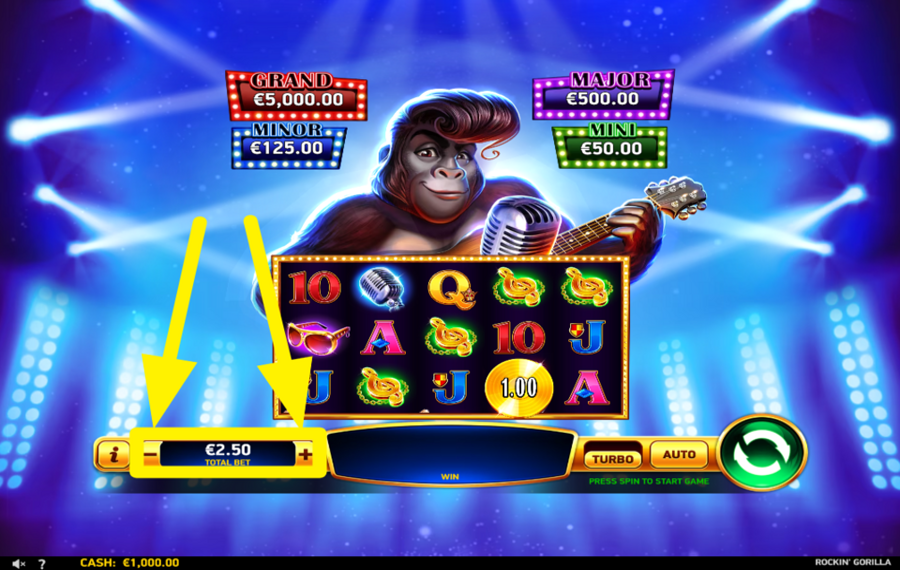 Rockin Gorilla AJUSTA TU APUESTA.