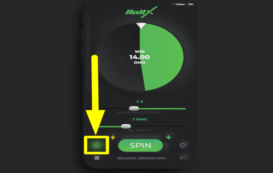Roll X DÉMARRER LA LECTURE AUTOMATIQUE.
