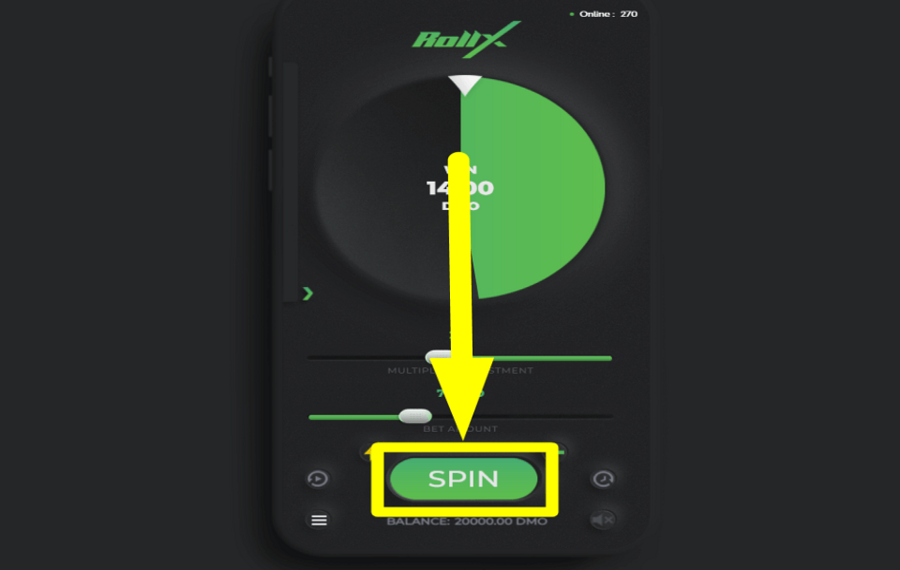 Roll X TOURNEZ POUR GAGNER.